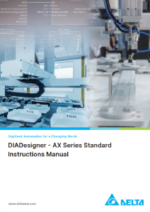AX-3 AX-8 Standard Instruction Manual
