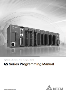 AS200/AS300 programing manual