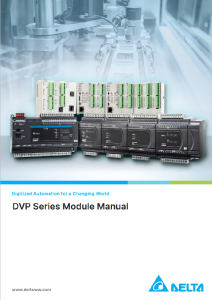 DVP Series module manual