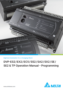 DVP-ES2-EX2-EC5-SS2-SA2-SX2-SE-SE2 & TP Operation Manual - Programming