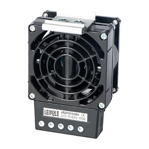 JRQFM100BA — Fan heater 100 W, 230 V AC, die-cast aluminium, DIN rail