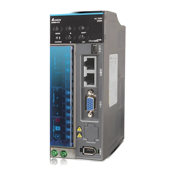ASD-E3C-0421-L — Серво задвижване ASDA-E3, 0,4 kW, 230 V AC, 1ф