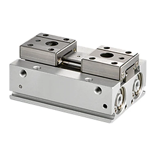 HDF12×12 — Parallel gripper HDF Ø12, stroke 12 mm, low profile, double-acting, M5