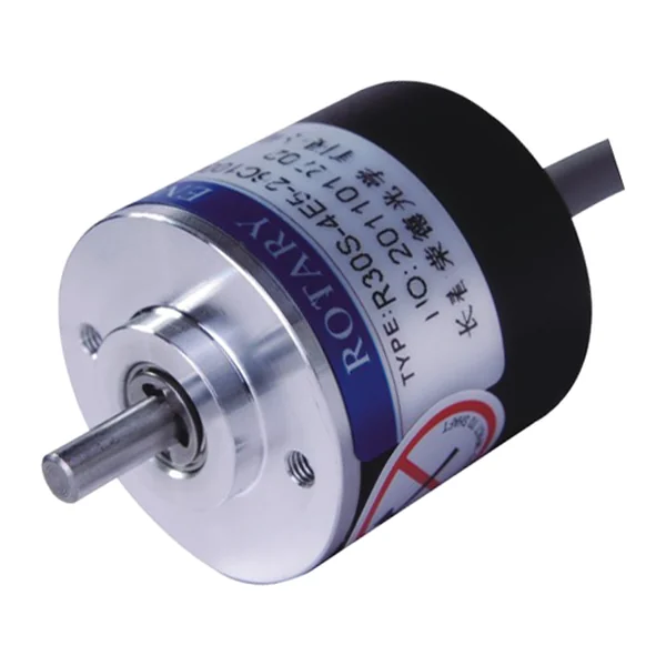 RCC30S4-E2M1C-500BM — Incremental encoder, Ø30 mm, solid shaft 4 mm, 500 ppr, Open collector