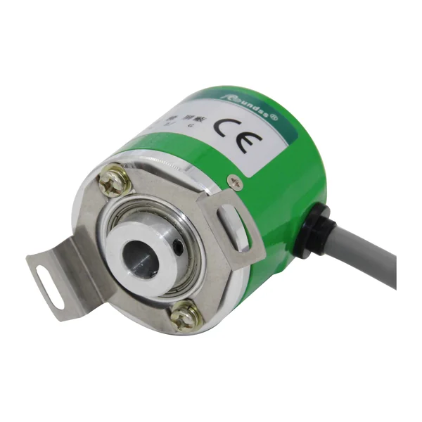 RCC38T6-G1M2F-360BM RD4-8*6 — Инкрементален енкодер, Ø38 mm, кух проходен вал 6 mm, 360 имп./об, Push-pull
