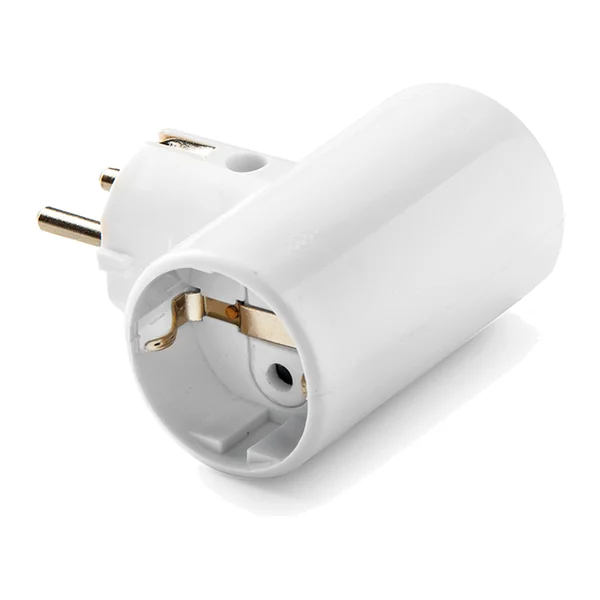 1302 — Double adapter 2P+E 16A 250V IP20, Schuko