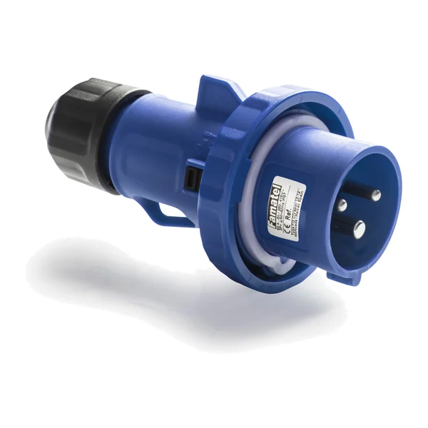 14200 — Industrial portable plug 2P+T 16A 230V IP66/67