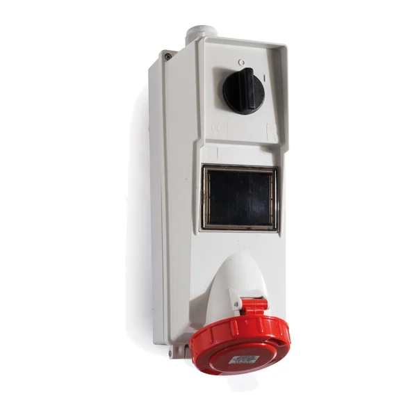 25309 — Контакт с блокировка, за външен монтаж 2P+T 400V 63A IP67 - DIN шина