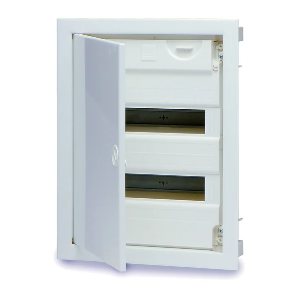 3128 — Enclosure for flush mounting, 28 modules IP40, without cover