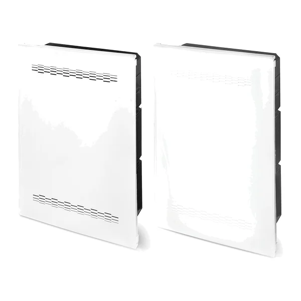 32342 — Enclosure for network devices, IP40, set of 1 pc 32042 and 1 pc 32142 - 558×356×108.5, for flush mounting