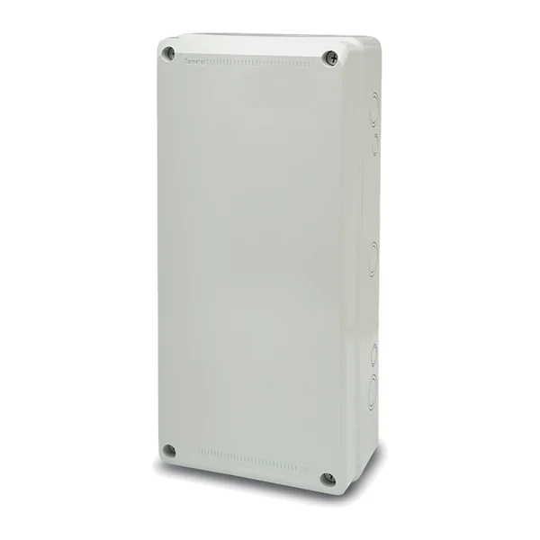 3953 — Кутия водоустойчива IP65 500/225/135, заготовки за до 8 щуцера, плътен капак с винтове