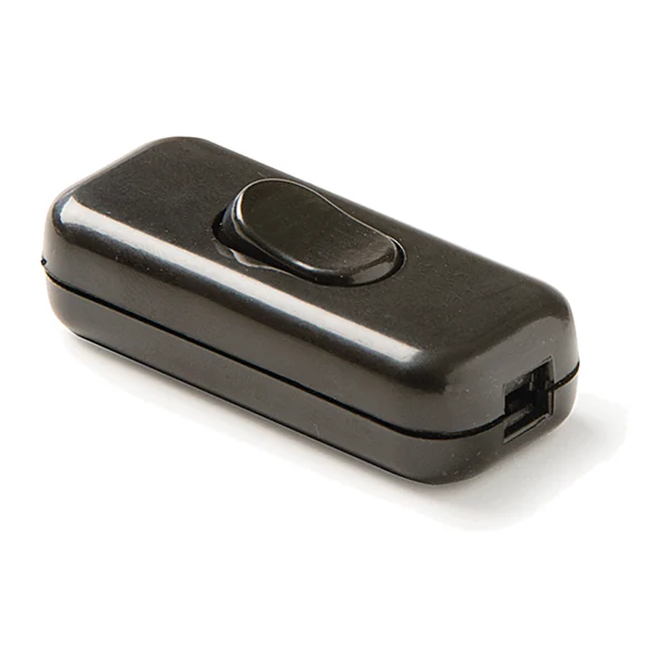 4403-N — Inline cord switch 2A 250V - black