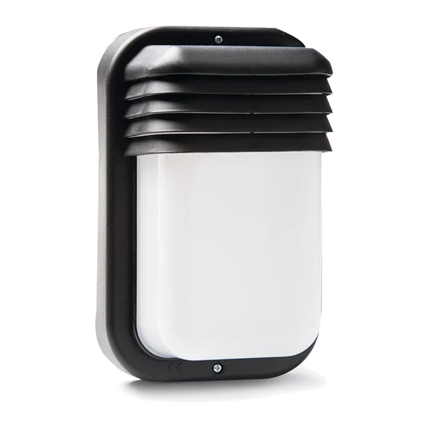 4415G — Wall light, vertical E-27 18W IP44 ECOLED - black