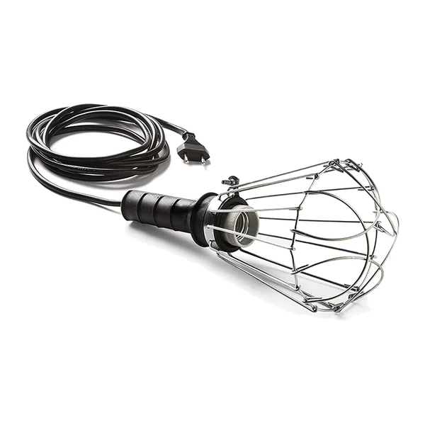 102453 — Portable lamp with rubberised handle 200W with cable 10 m