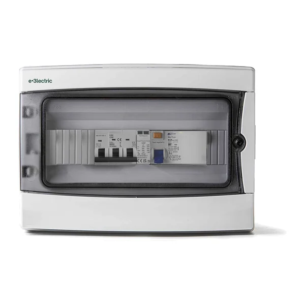 E3SBAC08-FVC110 — Фотоволтаично защитно табло 1P+N 10A IP65 - AC