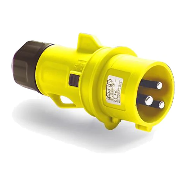 13105 — Индустриален подвижен щепсел 3P+N+T 32A 110V IP44/54