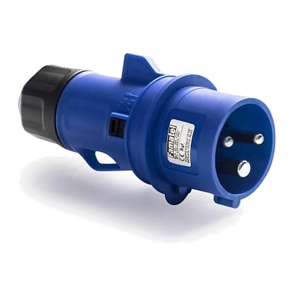13201 — Индустриален подвижен щепсел 3P+T 16A 230V IP44/54