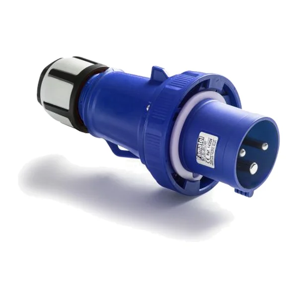 14206 — Индустриален подвижен щепсел 3P+T 63A 230V IP66/67
