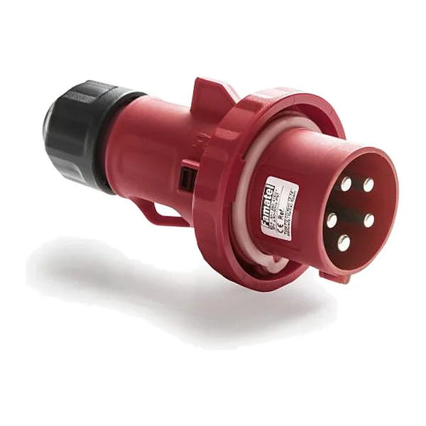 14310 — Industrial portable plug 2P+T 32A 400V IP66/67