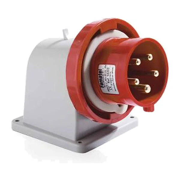 14352 — Индустриален щепсел външен монтаж 3P+T 32A 400V IP67- Наклонени 90º ECO