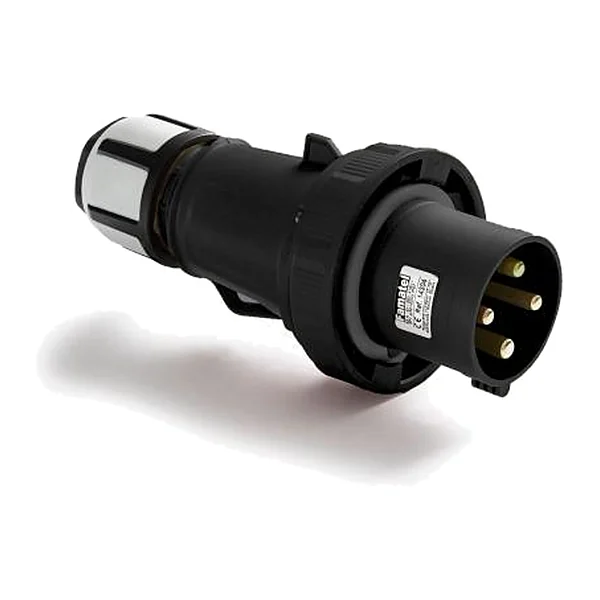14405 — Industrial portable plug 3P+N+T 63A 500V IP66/67