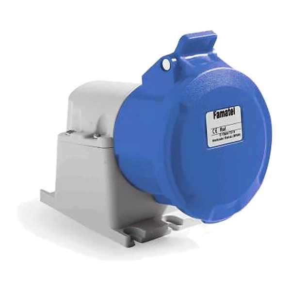 23298 — Индустриален контакт външен монтаж наклонен 90º ECO 3P+T 16A 230V IP44 - Наклонен 90º