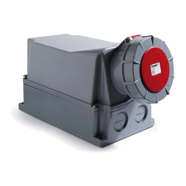24499 — Индустриален контакт външен монтаж, наклонен 3P+N+T 125A 500V IP67