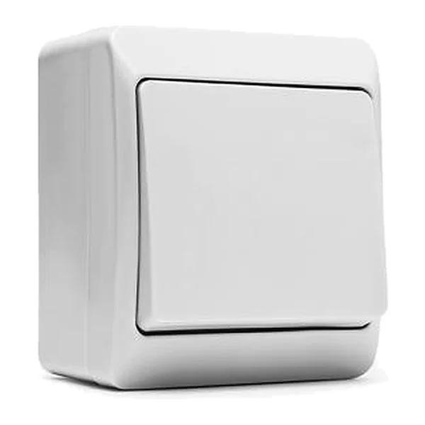 5110 — Switch 10A 250V, IP54 - white - Pool 54 series
