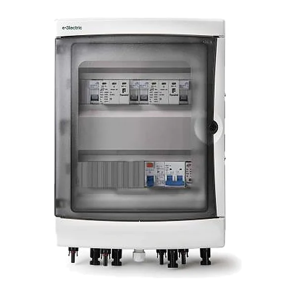 E3SBDCAC54-FVC332 — Photovoltaic protection enclosure for surface mounting 3P+N 32A IP65 - DC-AC