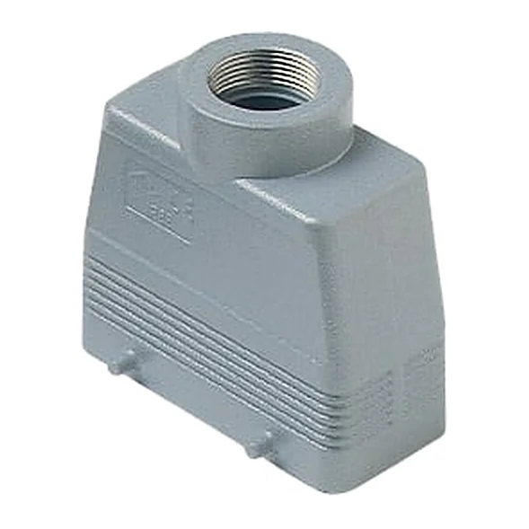 CHV 16 — Hood C-TYPE, size 77.27, top entry Pg21, 4 pegs — for base with two levers