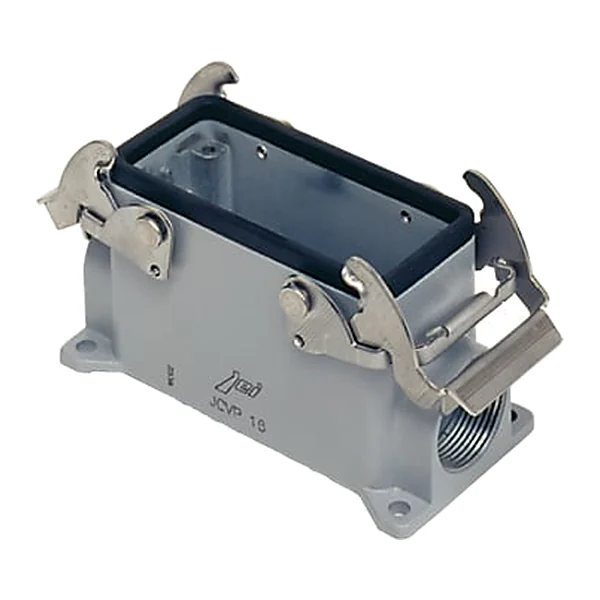 JCVP 24 — Surface-mounting base JEI-V, size 104.27, entry Pg21, with two clips