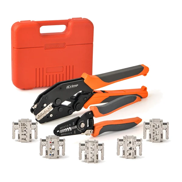 IWS-QC KIT — Pliers set with interchangeable jaws IWISS, 8 pieces