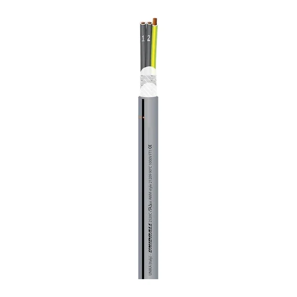 37044T — Кабел за кабеловодещи вериги Unika UNIDRALL 2520 C 4G0,50 mm², сив