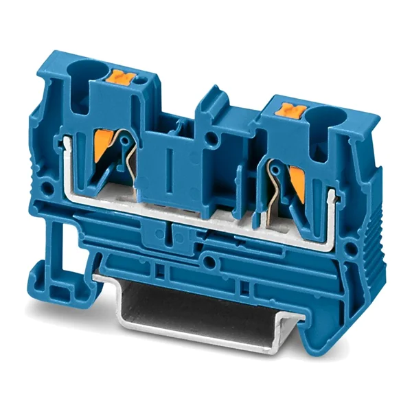 PT 4 BU — Spring-loaded terminal block, 4 mm² cross-section, blue.