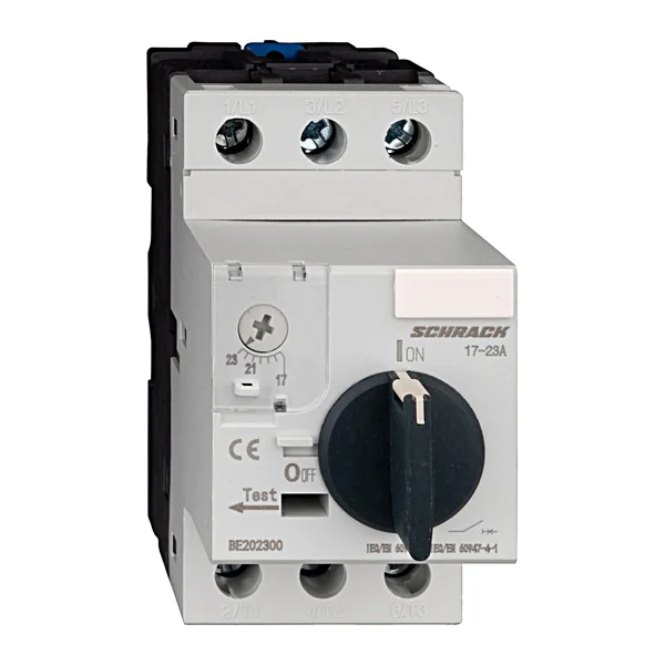 BE202300 — Motor protection circuit breaker BE2, 3-pole, 17-23A / 11 kW