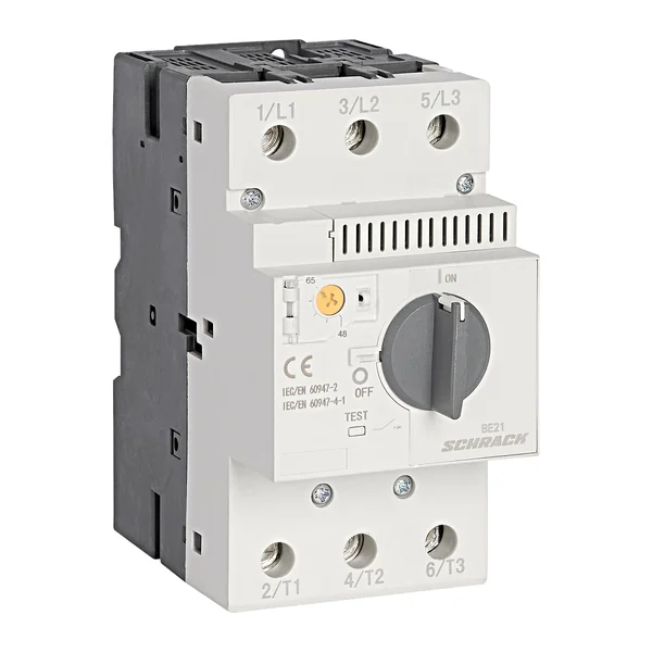BE216500 — Motor protection circuit breaker BE2, size 1, 3P, 48-65A