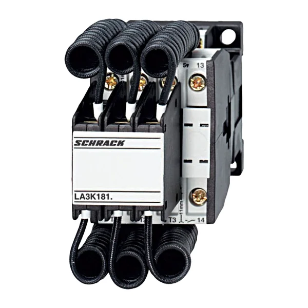 LA3K1813N — Контактор за кондензатори 12,5 kVar, 220-240VAC, 1 NO
