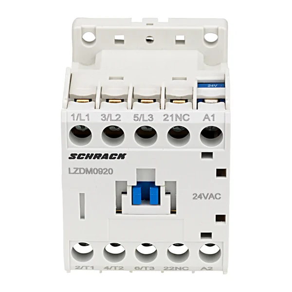 LZDM0920 — Контактор 3P, CUBICO Mini, 4kW, 9A, 1NC, 24VAC