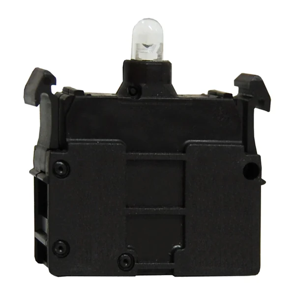 M22-SF-E30 BL(12~30 V) — LED element M22, blue, 12–30 V DC, 5–14 mA, 0.25 W at 24 V, screw terminals, for front mounting — in the middle slot of mounting base M22-A3