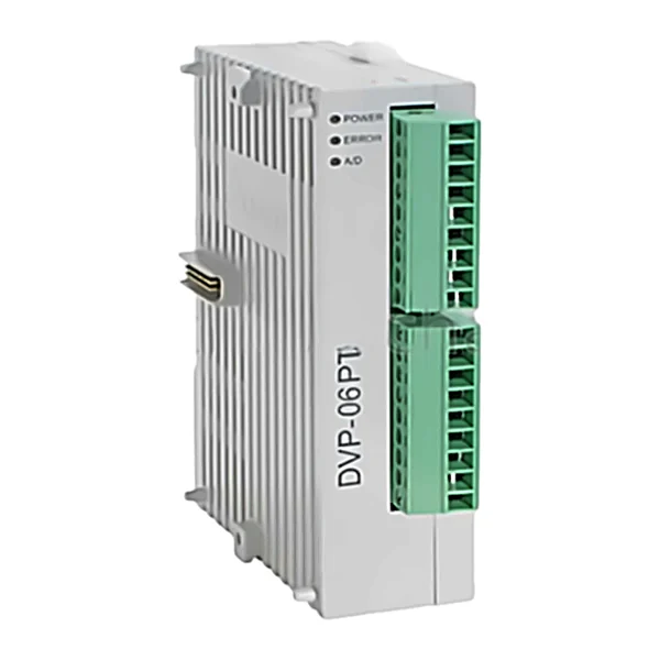 DVP06PT-E2 — DVP-EX/ES (Module) – Temperature measurement module, 6 RTD inputs