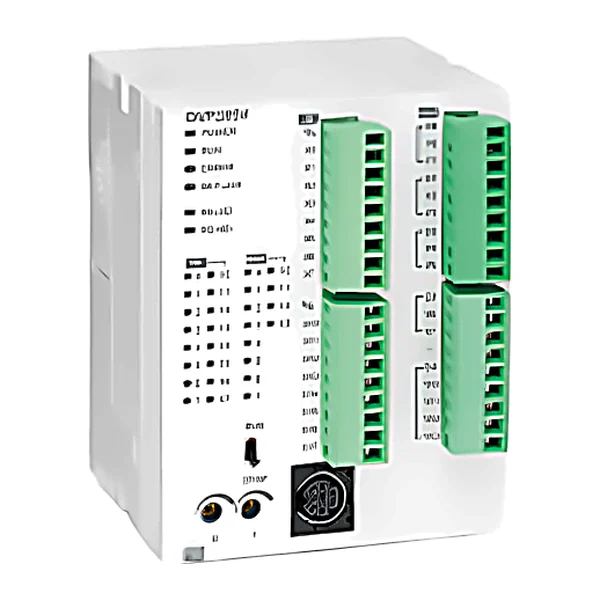 DVP24SV11T2 — DVP-SV/2 (Controller) — Functional PLC, 24VDC Transistor (NPN) 10 inputs, (2 AI) 12 outputs