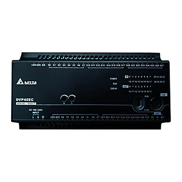 DVP40EC00T3 — DVP-EC (Controller) – basic PLC, 100–240 VAC, 24 inputs, 16 transistor outputs