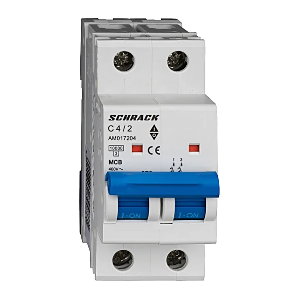 AM017204 — Миниатюрен Автоматичен Прекъсвач AMPARO 10kA, C 4A, 2P