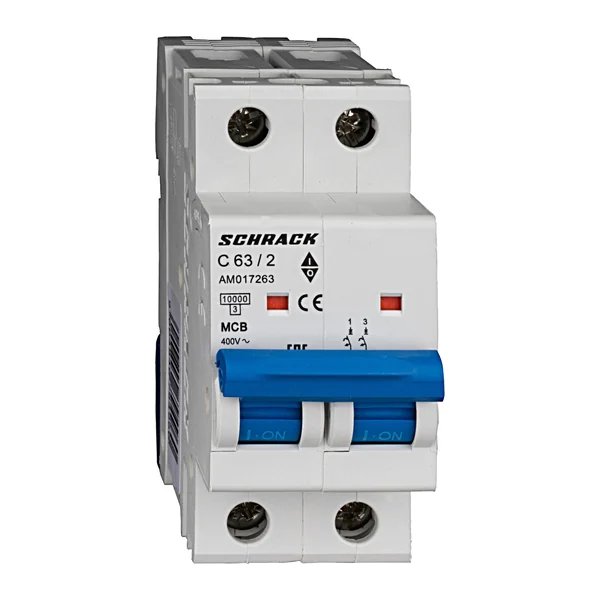 AM017263 — Миниатюрен Автоматичен Прекъсвач AMPARO 10kA, C 63A, 2P