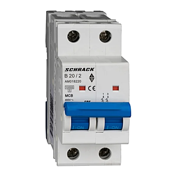AM018220 — Миниатюрен Автоматичен Прекъсвач AMPARO 10kA, B 20A, 2P