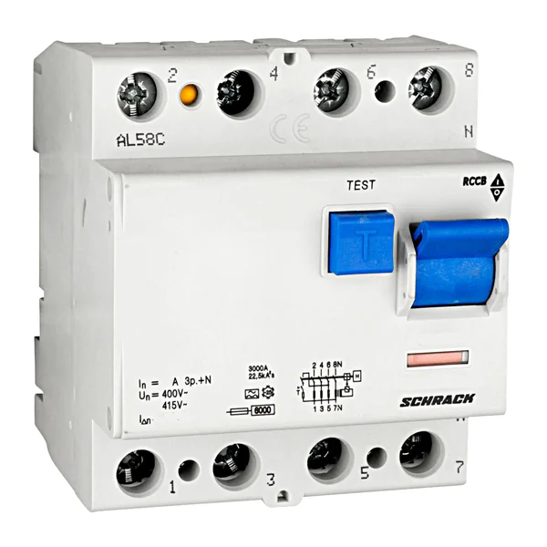 BC652110 — Residual current circuit breaker 25A, 4P, 100mA, type A, 6kA