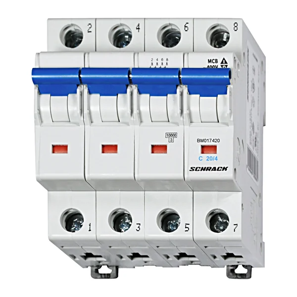 BM017420 — Миниатюрен автоматичен прекъсвач C 20/4 10kA