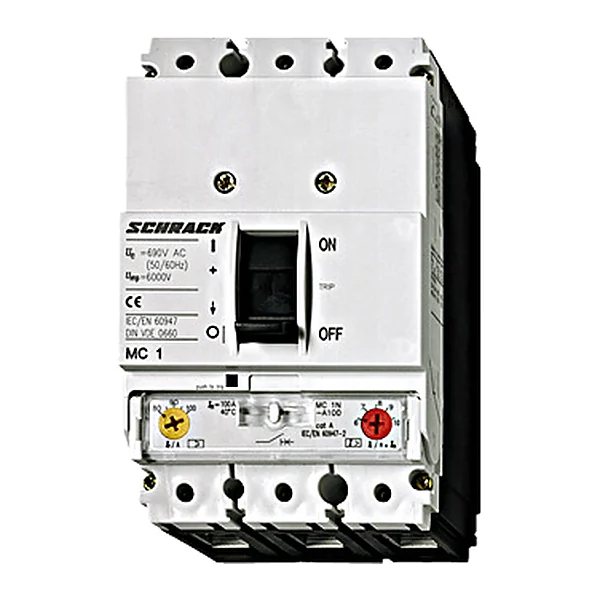 MC120331 — Автоматичен прекъсвач MC1 Тип A, 3P, 100kA, 20A