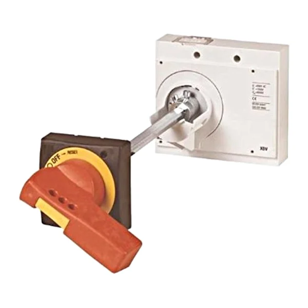 MC496618 — Door coupling rotary handle yellow/red, MC4