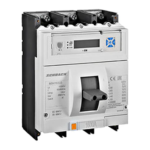 MX416333 — Автоматичен прек. с лят корпус MX4, тип EM, 3P, 70kA, 1600A